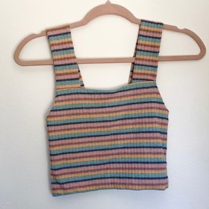 American Eagle Cropped Tank Top